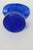 Mid 20th Century Cobalt Blue Frosted Glass Top Hat Toothpick Holder Ash Tray 4576b For Sale - Image 5 of 10