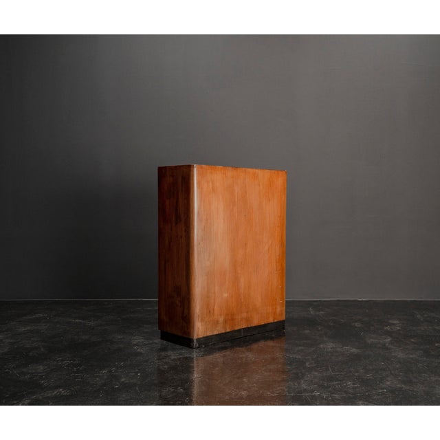 Art Deco Filing Cabinet with Rolling Door, 1930s For Sale - Image 13 of 18