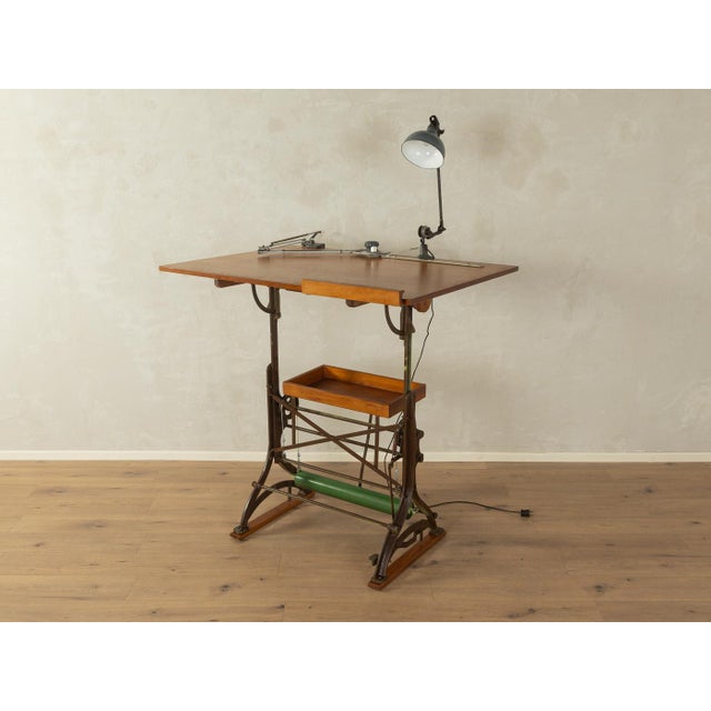 Vintage Drawing Table, 1920s For Sale - Image 6 of 11