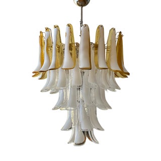 Murano Chandelier in the style of Mazzega For Sale