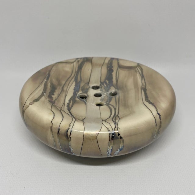 Vintage Nieslen Ceramic Soap Dish For Sale - Image 13 of 13