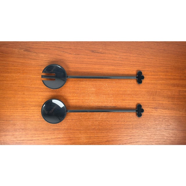 German Postmodern Salad Servers from Leonardo, 1980s, Set of 2, in Very Good conditions. Designed 1980 to 1989 This piece...