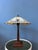 Art Deco Tiffany Style Table Lamp with Stained Glass Shade For Sale - Image 6 of 9