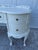 Vintage French Provincial Kidney Desk in Vintage Ivory Finish With Claw-and-Ball Feet For Sale - Image 13 of 13