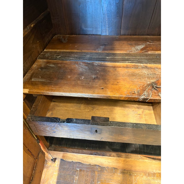 Antique French Walnut Cabinet/Armoire With Gorgeous Patina. For Sale In Los Angeles - Image 6 of 8