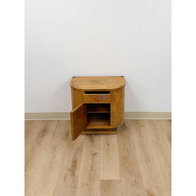 Art Deco 1930s End Table Vintage Antique Side Table Rare Accent Find For Sale - Image 9 of 11