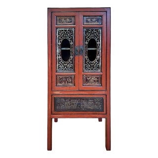 20th-Century Chinese Lacquer Cabinet For Sale
