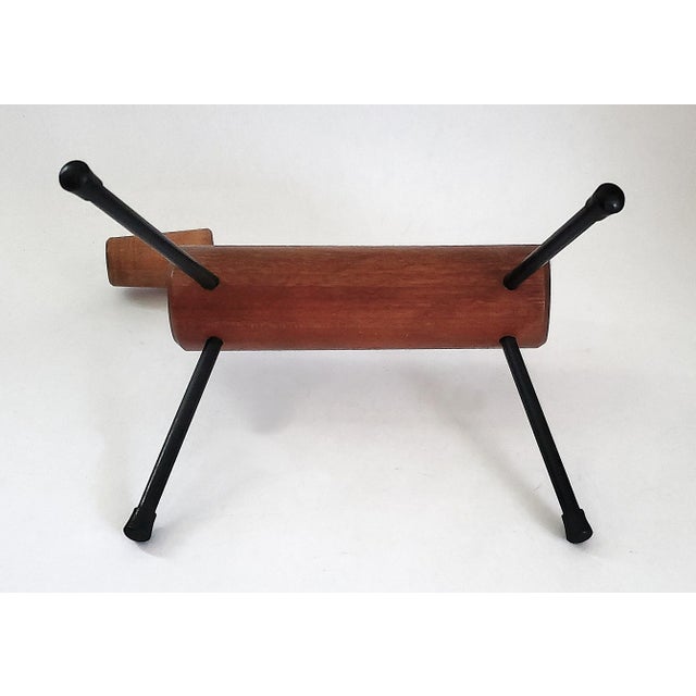 Sculpture Teak Cocktail Pick Holder Dog For Sale - Image 12 of 12