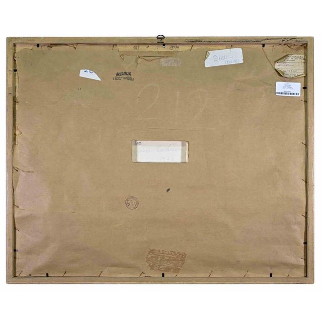 Giulio Paolini, Untitled, 1974, Paper, Framed For Sale - Image 4 of 5