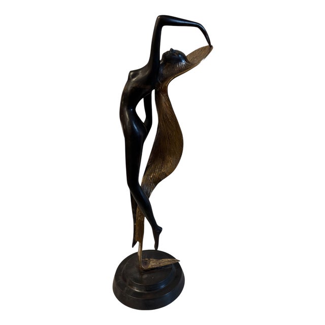 Bronze Nude Figure, 1930s For Sale