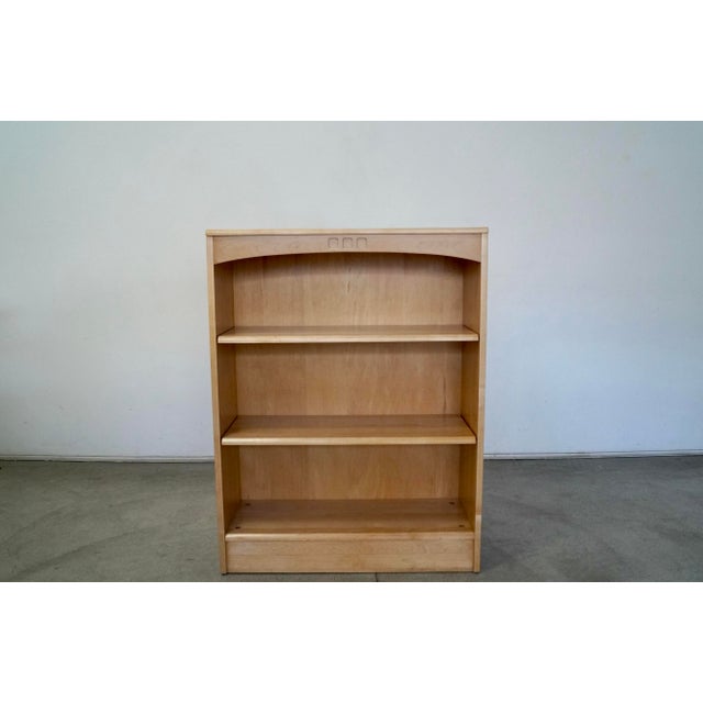 Vintage Post-modern bookshelf for sale. Made of solid maple and been professionally refinished, and is really solid. Made...