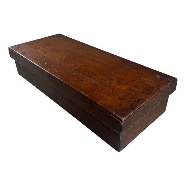 Japanese Wooden Storage Box, 1930s For Sale
