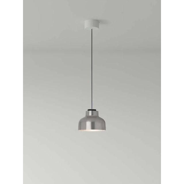 Polished Aluminum M64 Pendant Lamp by Miguel Mila For Sale - Image 4 of 9