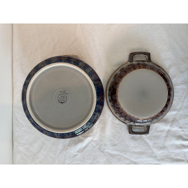 Bing & Grondahl 1970s Bing & Grøndahl Mexico Collection Quistgaard. Covered Serving Bowl 405 For Sale - Image 4 of 4