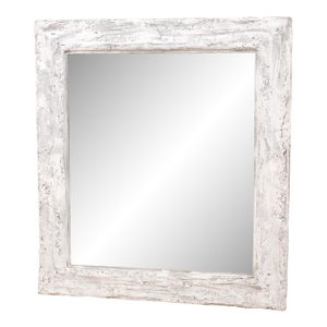 Vintage Mirror with Faux-Bois Surround