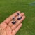 4.16ct Natural Deep Blue Sapphire and Diamond Jacket Earrings in 14k White Gold- A Pair For Sale - Image 11 of 18