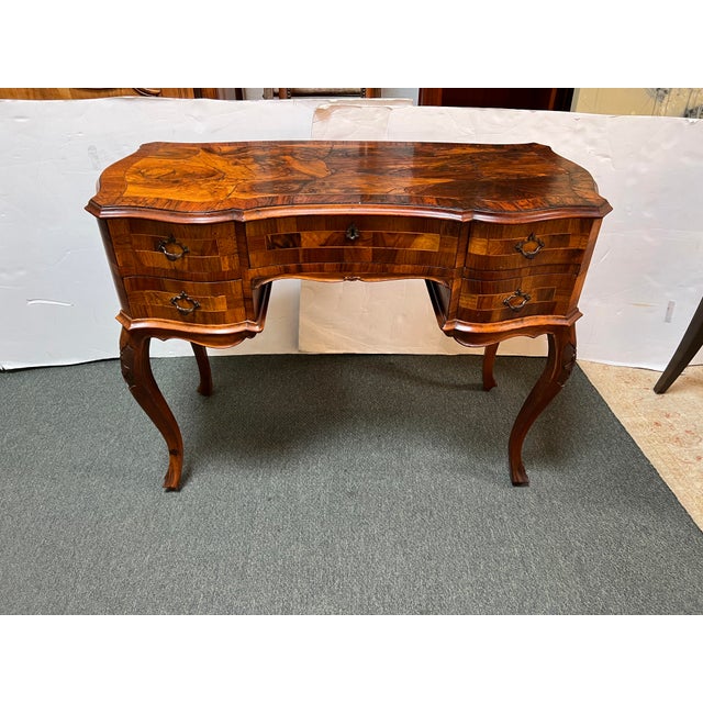 Antique French Marquetry Writing Desk Chairish