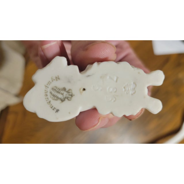 20th Century Nympherburg Glazed Porcelain Lion For Sale - Image 9 of 11