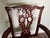 Late 20th Century Maitland Smith Set of Five Chippendale Carved Cherry Dining Chairs For Sale - Image 11 of 12