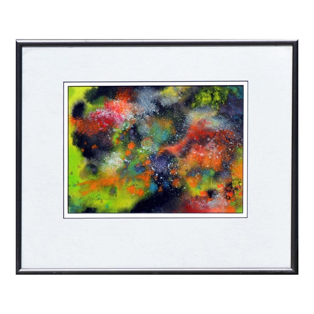 Vintage Space Abstract by Ralph Edward Joosten For Sale
