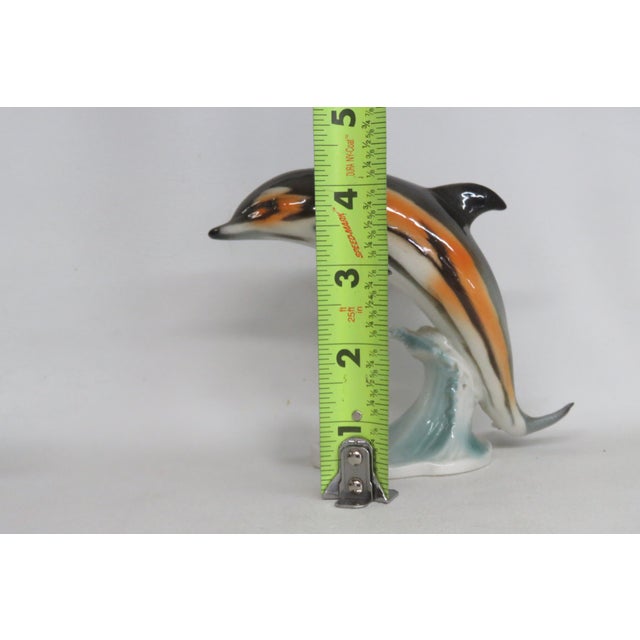 Goebel Dolphin Cs 209 West Germany Porcelain Figurine 4676b For Sale - Image 14 of 16