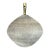 Vintage Scored Ceramic Table Lamp For Sale