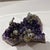 Unique Amethyst Stone Mine Scene Crafted With Silver Men Working in a Mine, Art Display Piece For Sale - Image 9 of 12