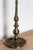 Metal Radiant Antique Turned Brass Lamp For Sale - Image 7 of 9