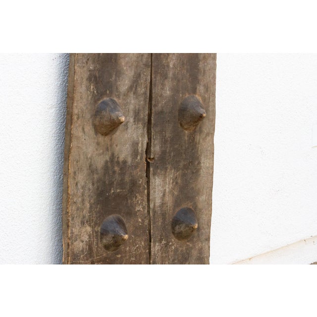 Ancient African Fertility Granary Door For Sale - Image 4 of 6