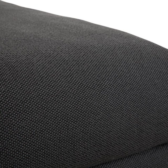 Nuvola Lounge Chairs, Coffee Table and Ottoman in Grey Fabric from Rolf Benz, Set of 4 For Sale - Image 9 of 18