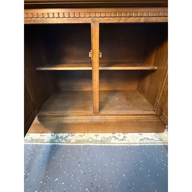 1980s Ethan Allen Classic Manor Sideboard For Sale - Image 10 of 12