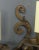 Gold Pair of French Gilt Wrought Iron Three-Arm Wall Sconces, Louis XV Style, 1920s For Sale - Image 8 of 9