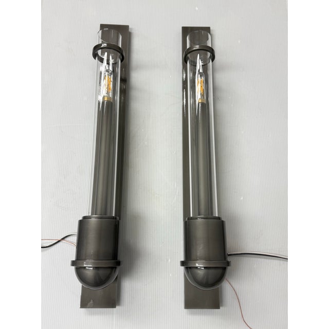 Urban Electric Urban Electric Huntley Wall Sconces, Pair For Sale - Image 4 of 11