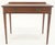 c.1880s Fine One Drawer Inlayed Solid Crotch Mahogany Top Console Table MINT! For Sale - Image 9 of 16