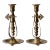 Antique Tilting Brass Chambersticks For Sale