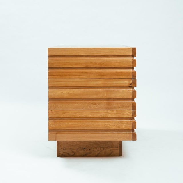 Mid-Century Modern Chest of Drawers in Elm from Maison Regain, 1970s For Sale - Image 14 of 18