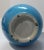 Turquoise Double Gourd Vase 2ft High Turquoise For Sale - Image 8 of 13