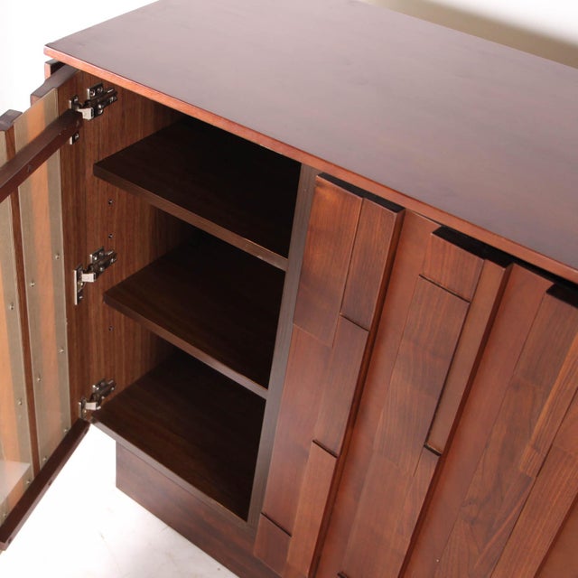Vintage Wooden Graphic Buffet, 1980s For Sale - Image 15 of 18