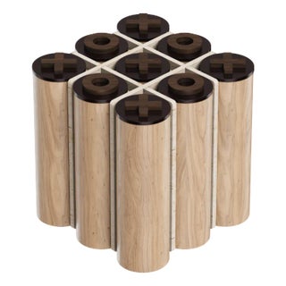Kensington Tic-Tac-Toe Table from Wood Tailors Club For Sale