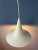 Mid-Century White Space Age Witch Hat Pendant Lamp For Sale - Image 3 of 11