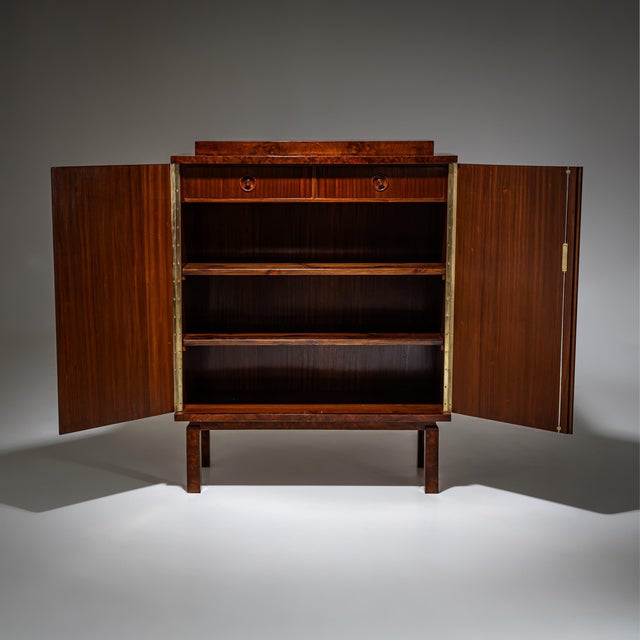 1940s Art Deco Cabinet, 1940s For Sale - Image 5 of 11