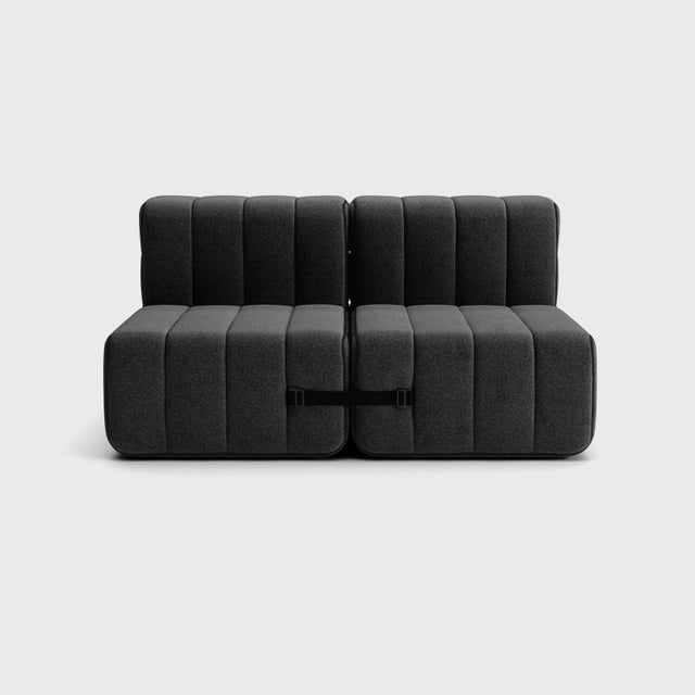 Two-Seater Modular Sofa in Dama Fabric by Ambivalenz, Set of 4 For Sale - Image 14 of 18