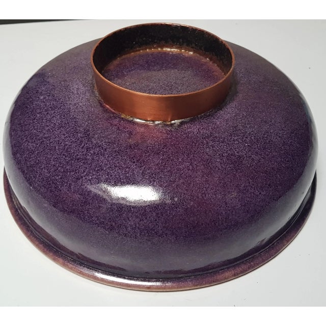 Large Enamelled Bowl, 1960s For Sale - Image 4 of 4