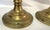 Antique French Brass Candlesticks- A Pair For Sale - Image 17 of 18