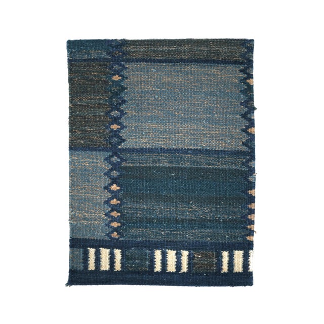 Mid-Century Modern Schooner Rug by Celerie Kemble for Chairish - Yarn Card For Sale - Image 3 of 7