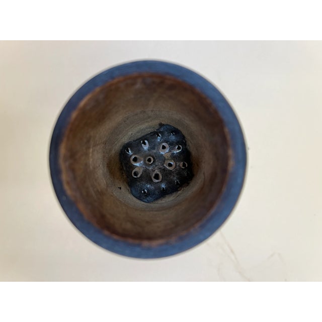 Antique Swedish Wooden Mortar & Pestle For Sale - Image 4 of 8