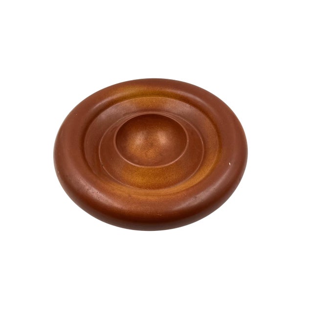 Mid-Century Great Brown Ceramic Centerpiece, Franco Bucci Italy 1970s For Sale - Image 6 of 15