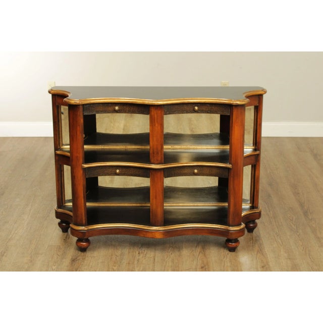 Regency Style Three-Tier Mahogany Console | Chairish