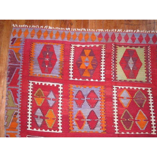 Antique Turkish Kilim - 11'1" x 14'1" For Sale In New York - Image 6 of 10
