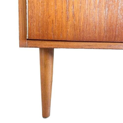 Wood Vintage Danish Secretaire in Teak, 1960s For Sale - Image 7 of 9